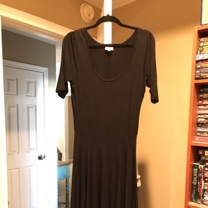 LuLaRoe Black Nicole - Lg